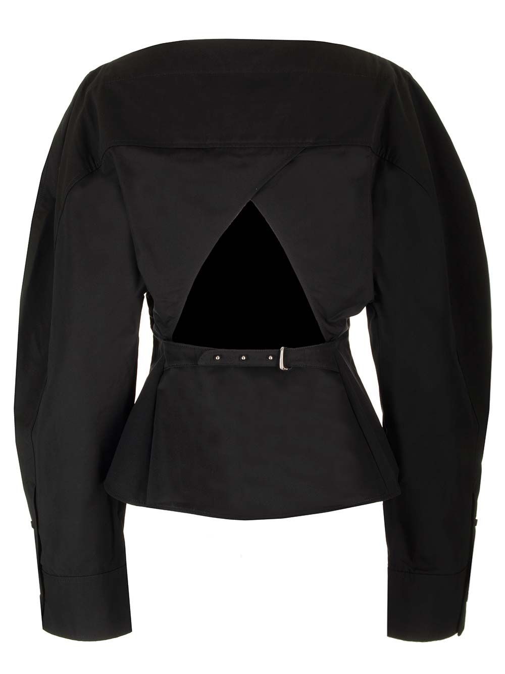 Al Duca D'Aosta Jacquemus Camicia "Barco" nera Spedizione Gratuita