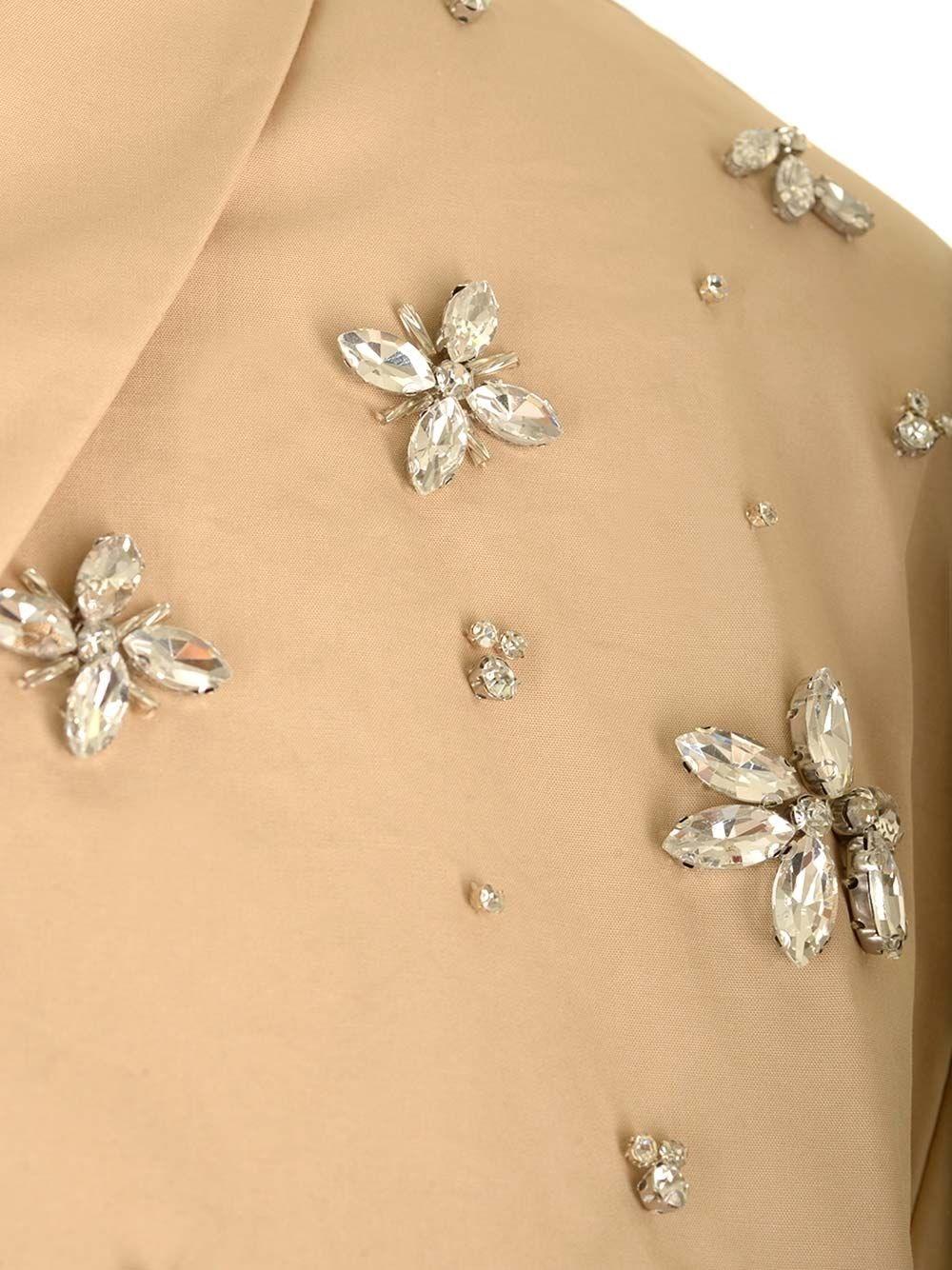 Al Duca D'Aosta Self-portrait Camicia corta in popeline Promozione Limitata