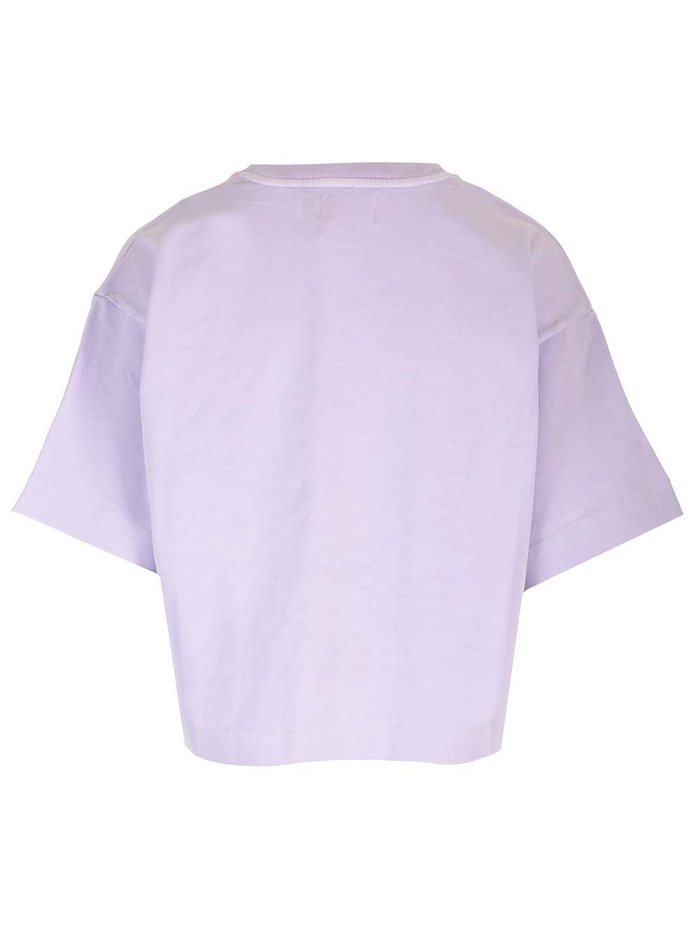 Al Duca D'Aosta Autry T-shirt cropped lilla Promozione