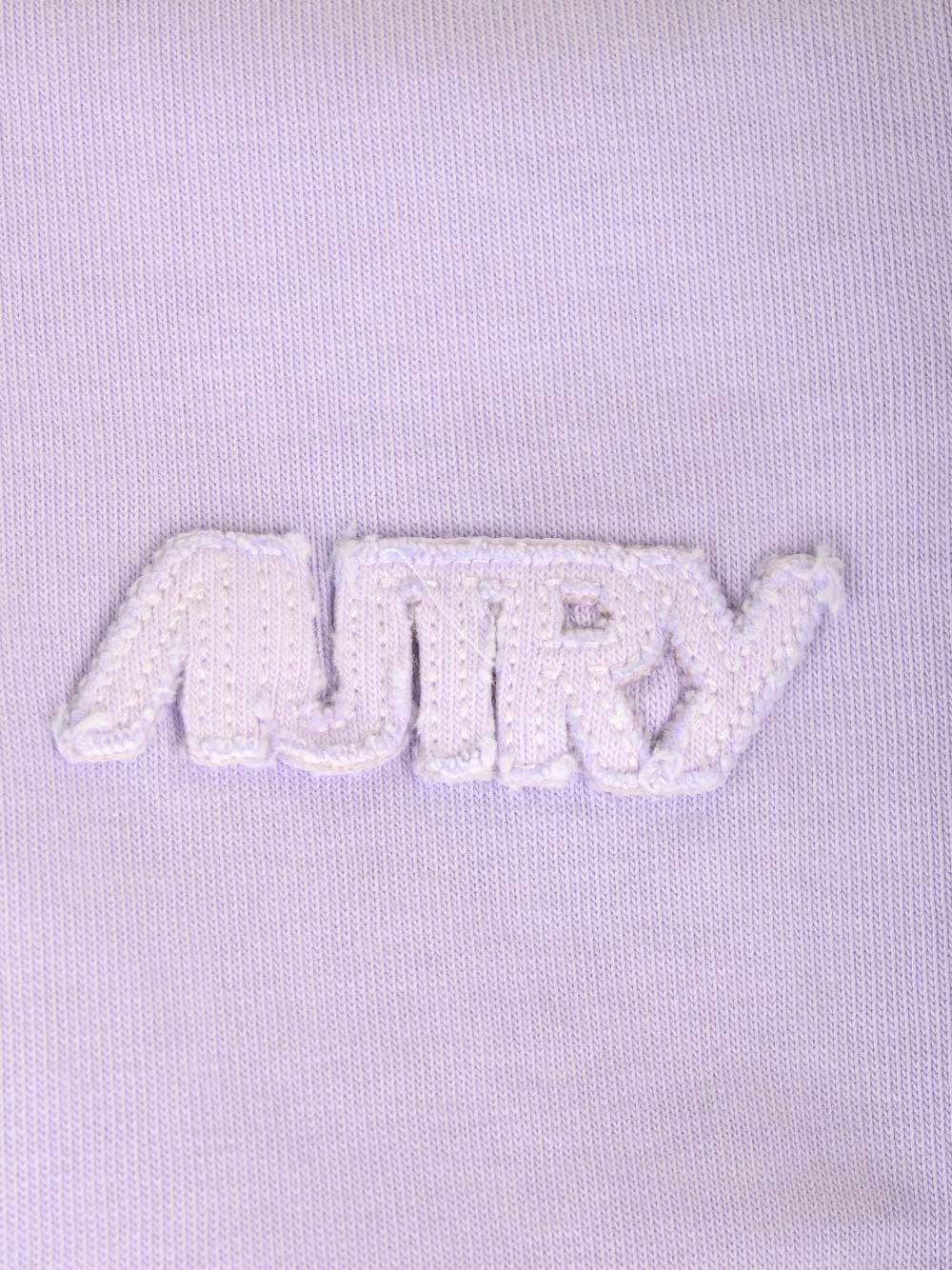 Al Duca D'Aosta Autry T-shirt cropped lilla Promozione