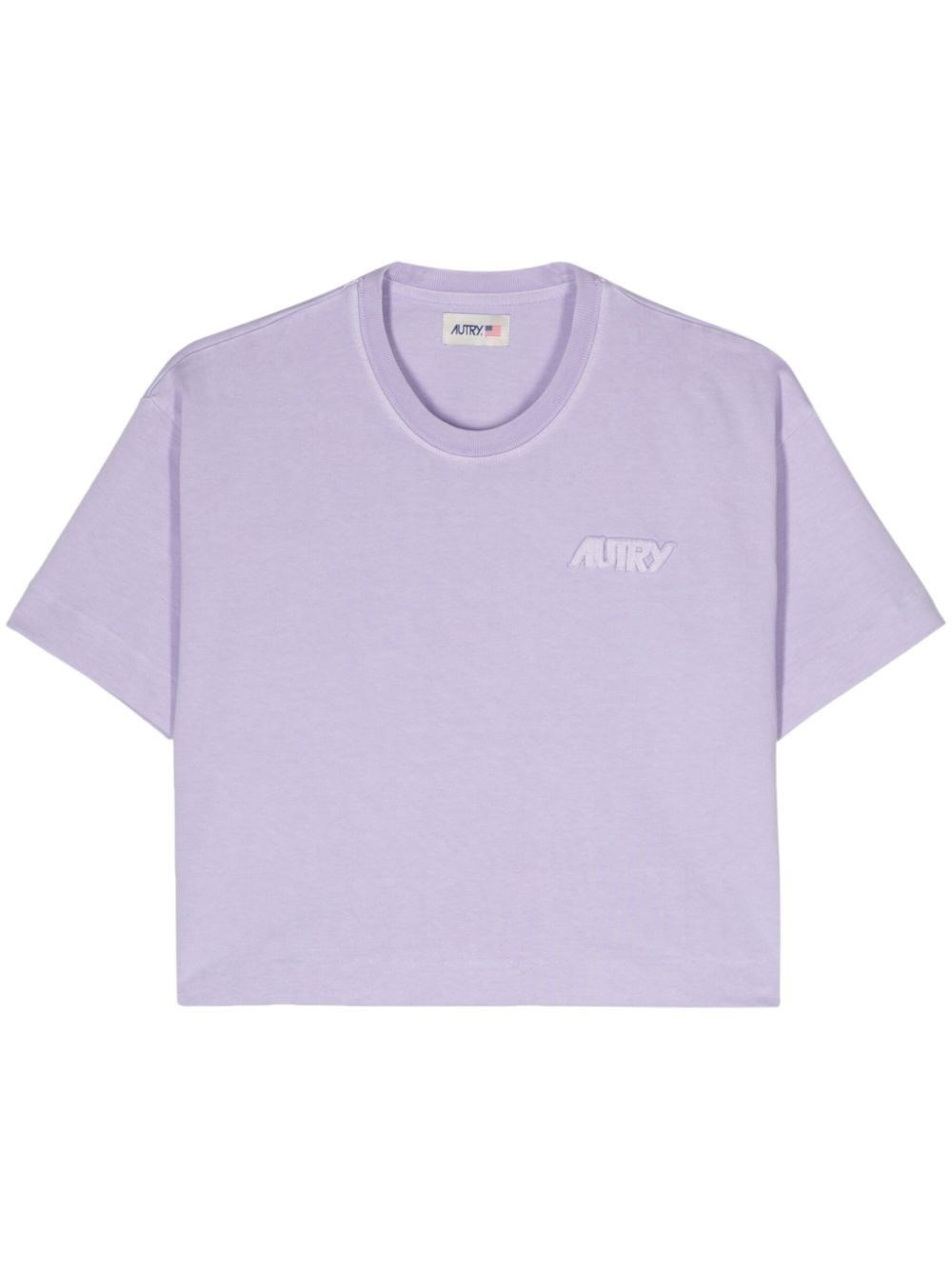Al Duca D'Aosta Autry T-shirt cropped lilla Promozione