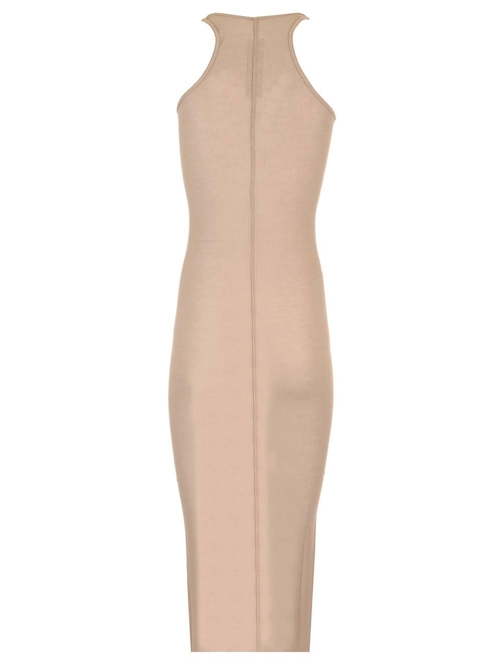 Al Duca D'Aosta Rick Owens Abito lungo in jersey a costine Shopping Online