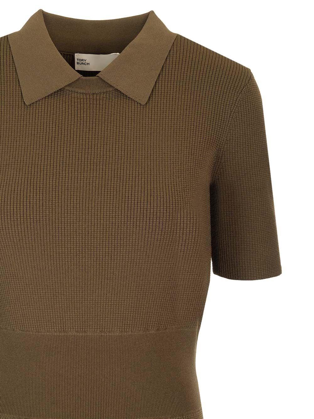 Al Duca D'Aosta Tory Burch Abito in maglia di viscosa Vendita Economica
