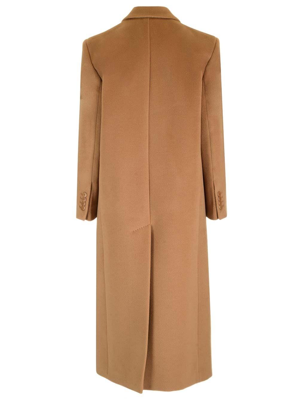 Al Duca D'Aosta Studio Max Mara Cappotto lungo doppiopetto in pura lana Online Outlet