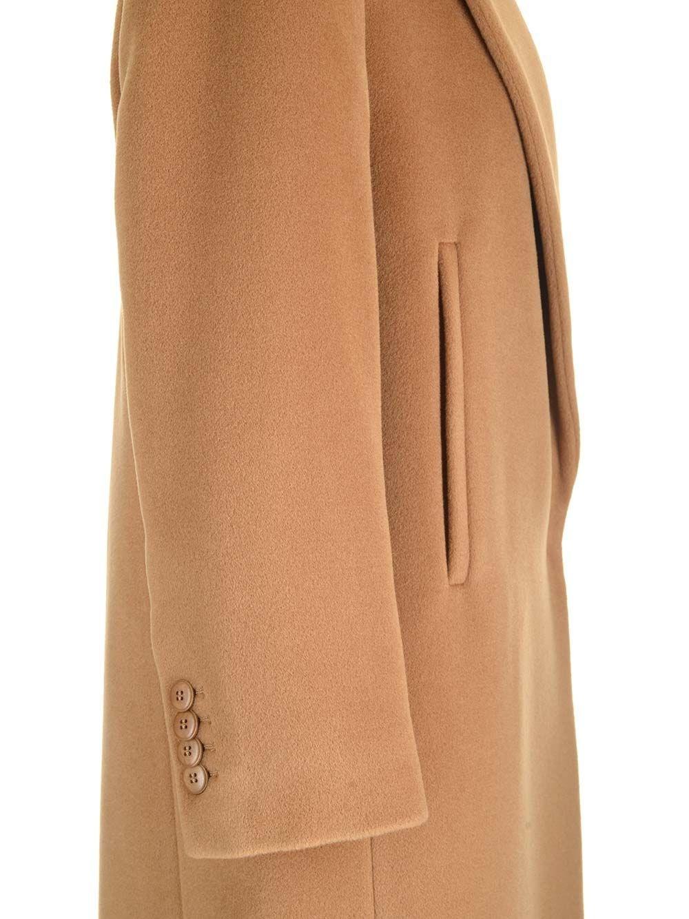 Al Duca D'Aosta Studio Max Mara Cappotto lungo doppiopetto in pura lana Online Outlet
