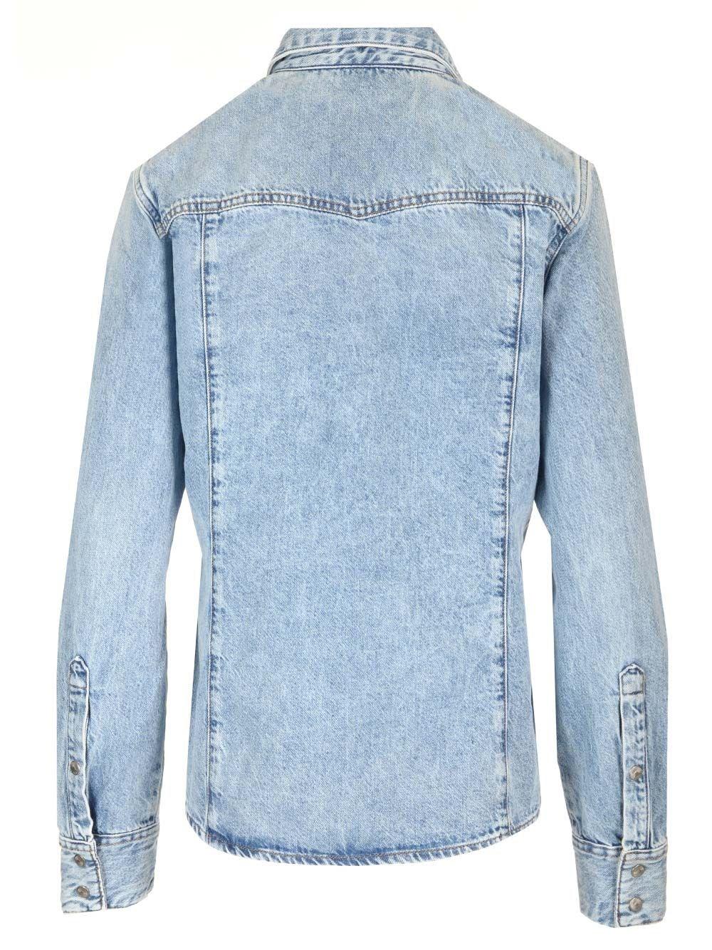 Al Duca D'Aosta Diesel Camicia western in denim Nuovi prodotti