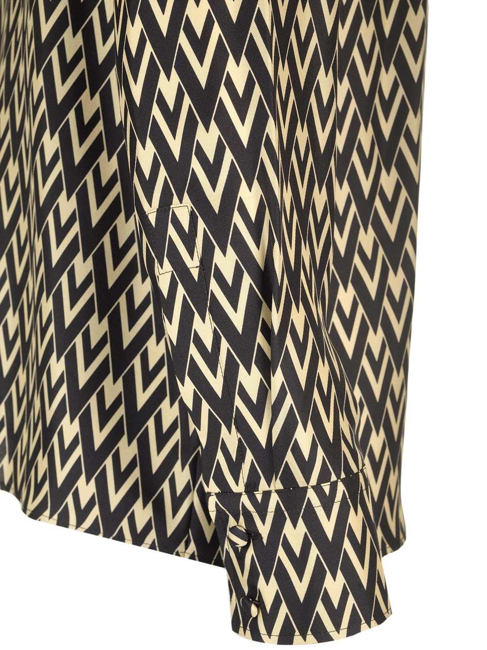 Al Duca D'Aosta Valentino Garavani Camicia in twill Ritorno libero