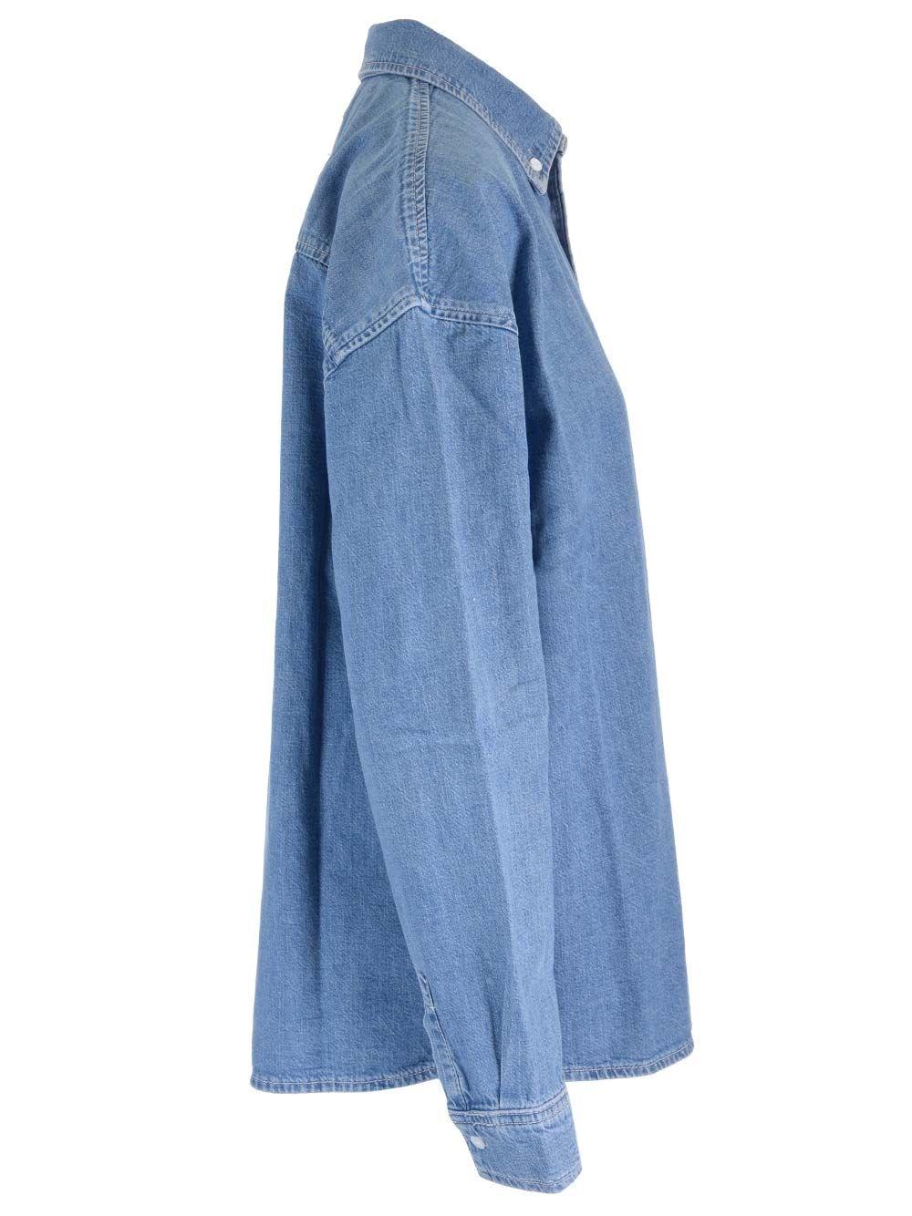 Al Duca D'Aosta Frame X Ritz Camicia in denim In Linea