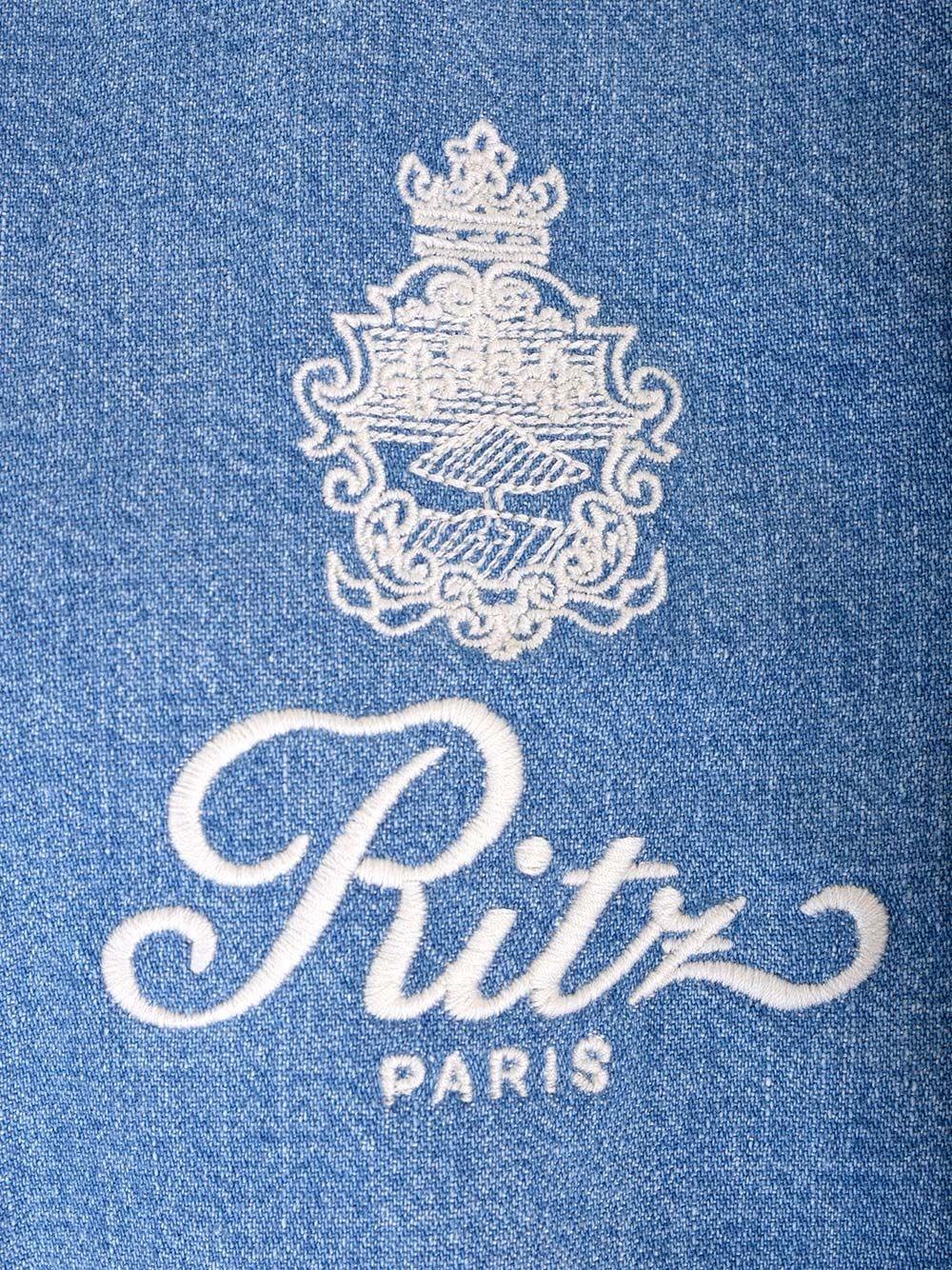 Al Duca D'Aosta Frame X Ritz Camicia in denim In Linea