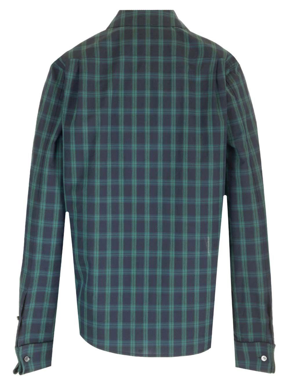 Al Duca D'Aosta Loewe Camicia in cotone a quadri Nuovo