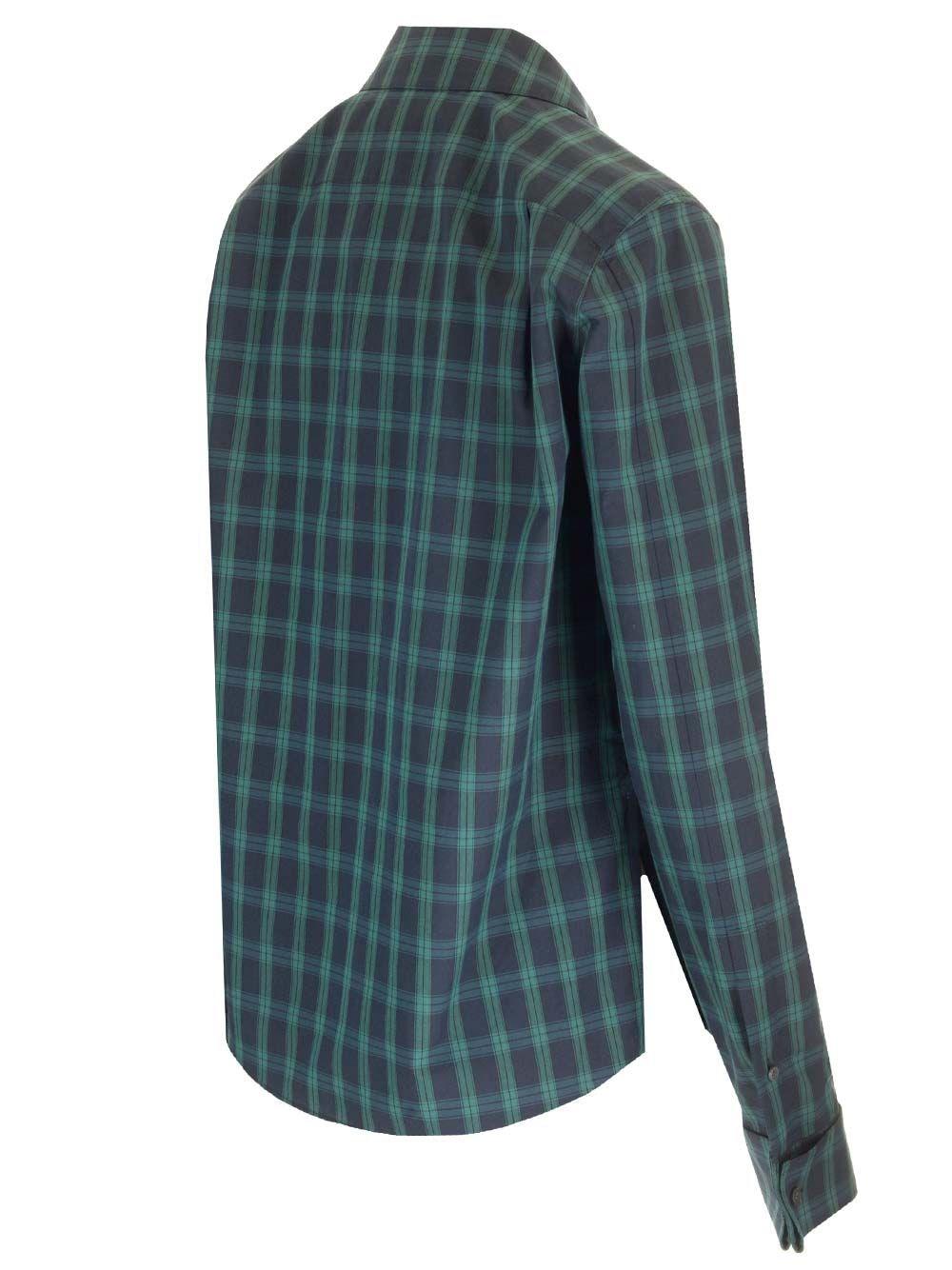 Al Duca D'Aosta Loewe Camicia in cotone a quadri Nuovo