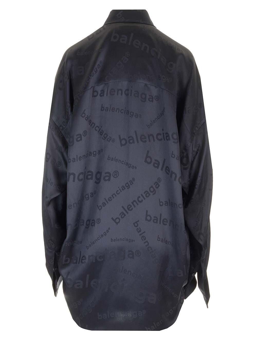 Al Duca D'Aosta Balenciaga Camicia cocoon seta Vendita