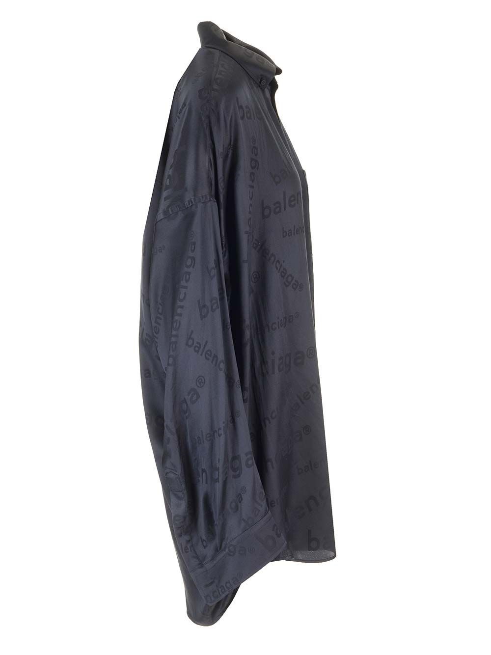 Al Duca D'Aosta Balenciaga Camicia cocoon seta Vendita
