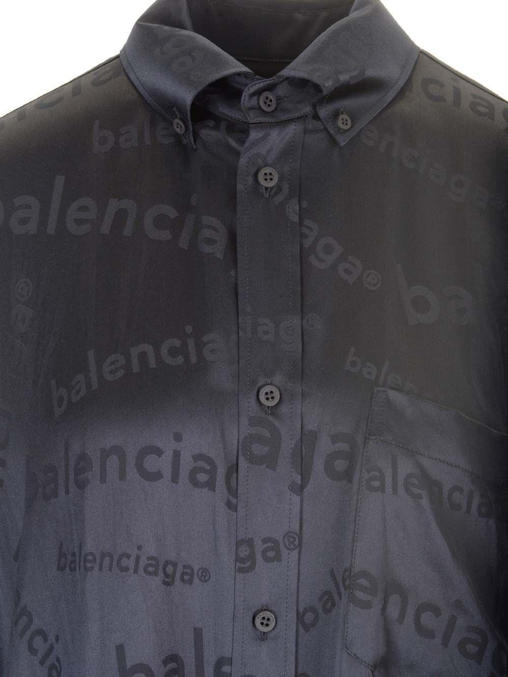 Al Duca D'Aosta Balenciaga Camicia cocoon seta Vendita