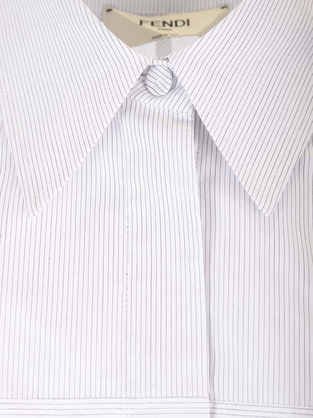 Al Duca D'Aosta Fendi Camicia slim fit a righe Negozi Online
