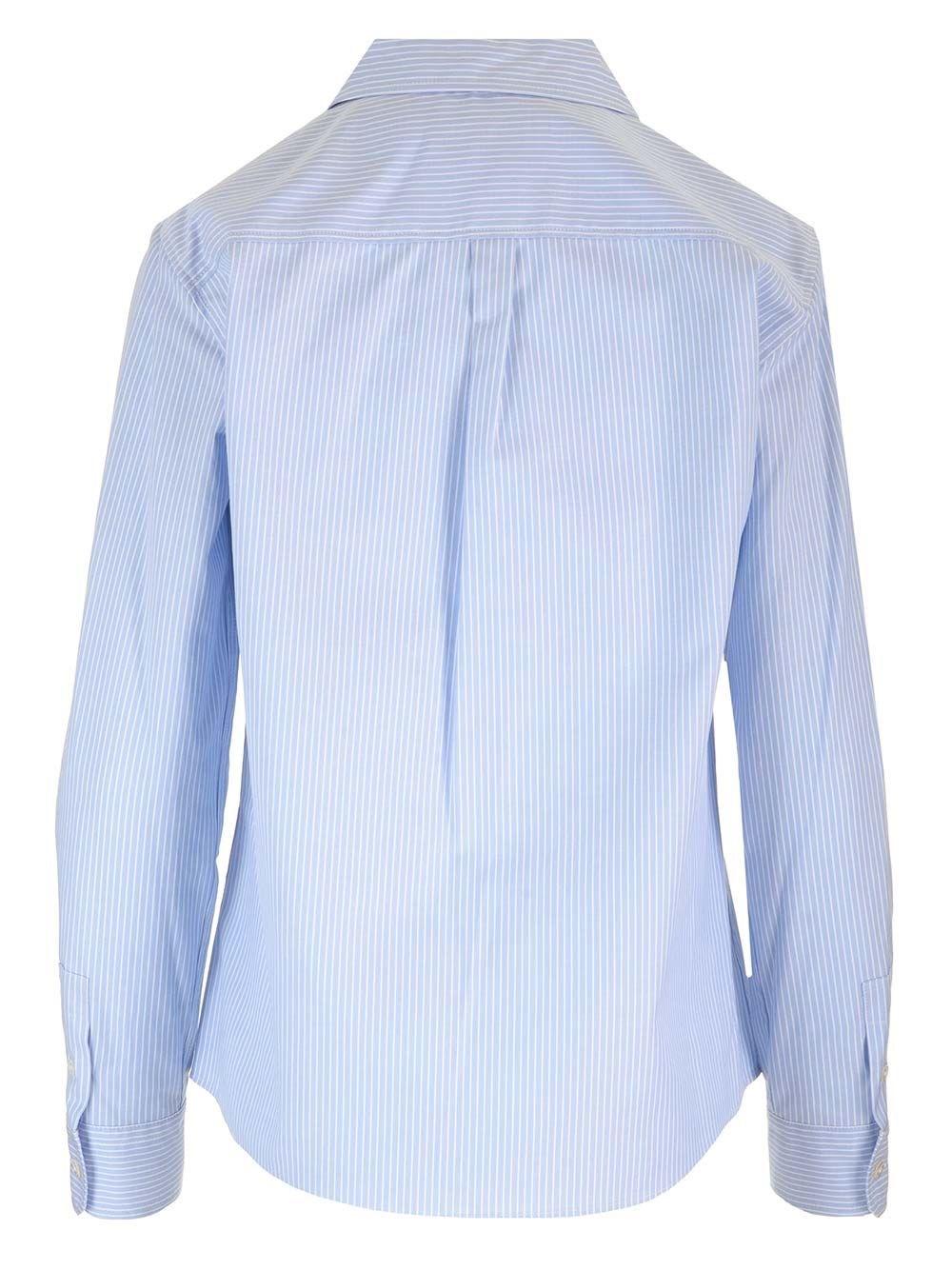 Al Duca D'Aosta Weekend Max Mara Camicia a righe Consegna Veloce