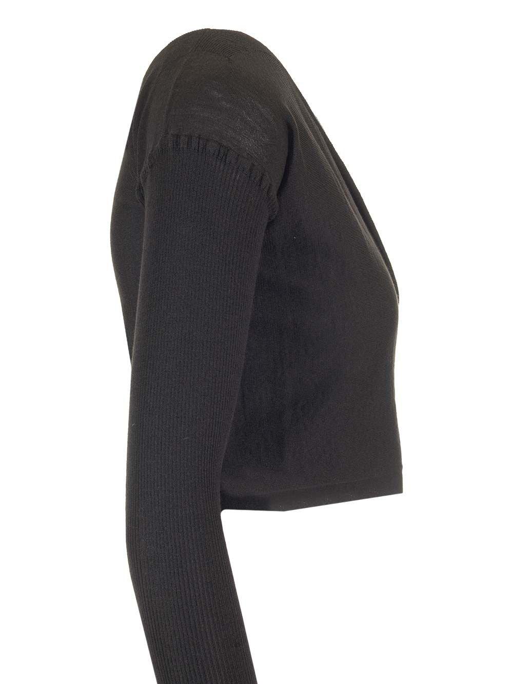 Al Duca D'Aosta Rick Owens Top incrociato in maglia Saldi