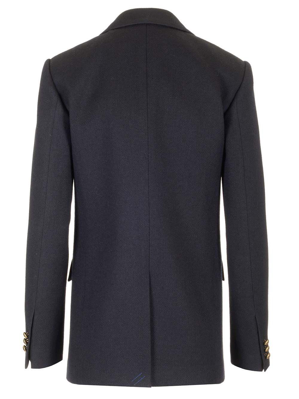 Al Duca D'Aosta Burberry Blazer doppiopetto blu navy In Saldo