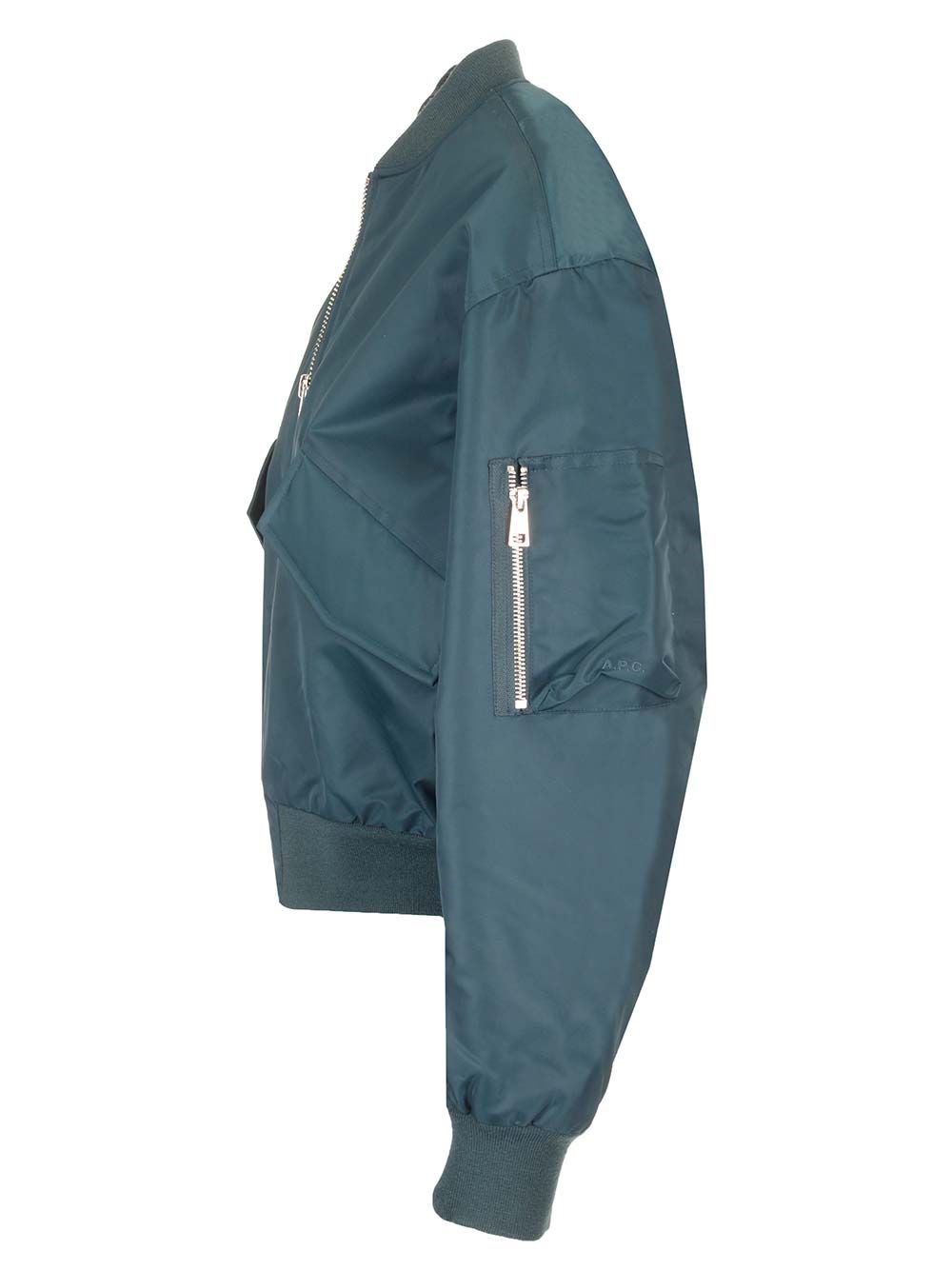 Al Duca D'Aosta A.p.c. Bomber blu "Ella" Nuova