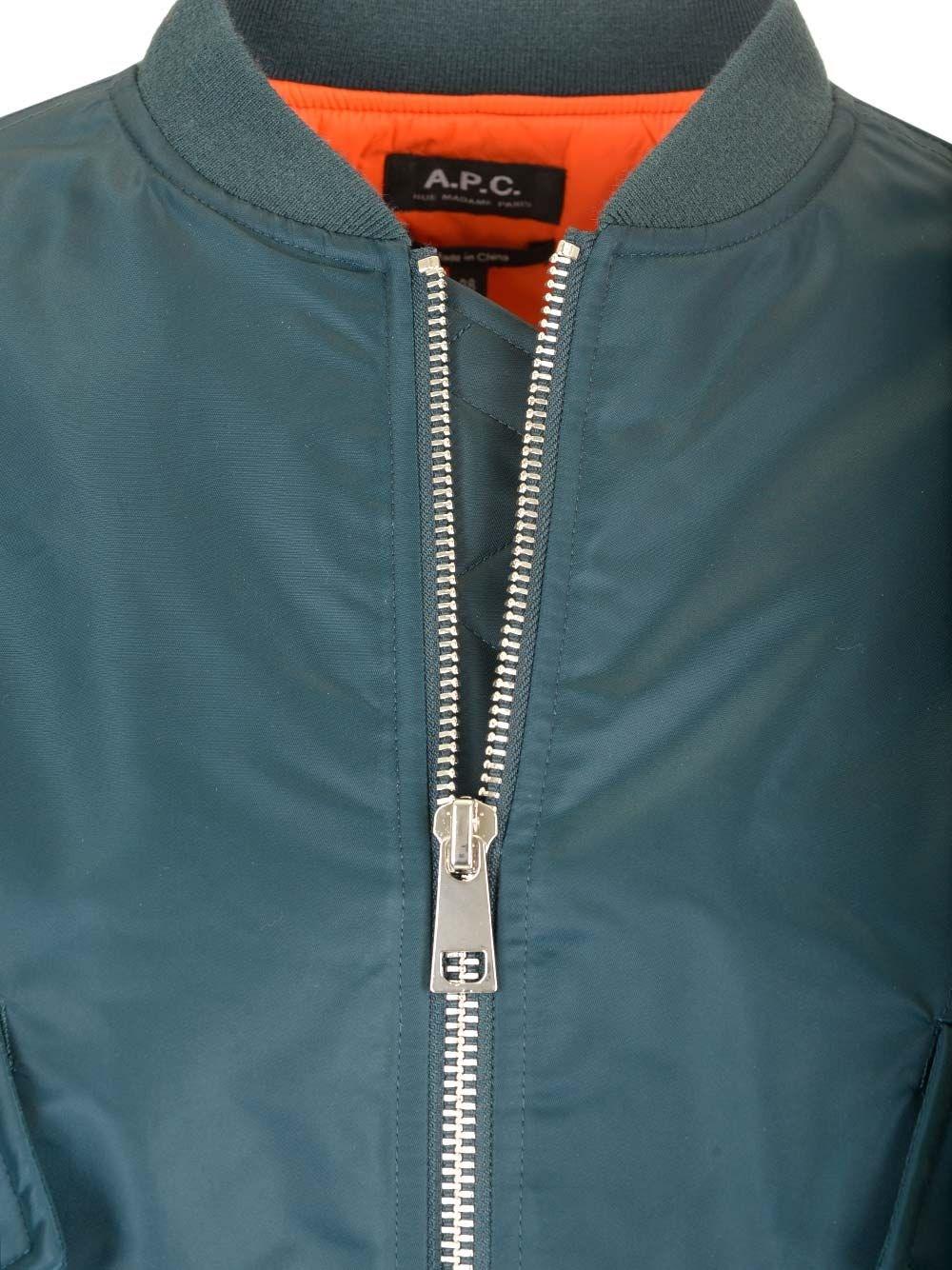 Al Duca D'Aosta A.p.c. Bomber blu "Ella" Nuova