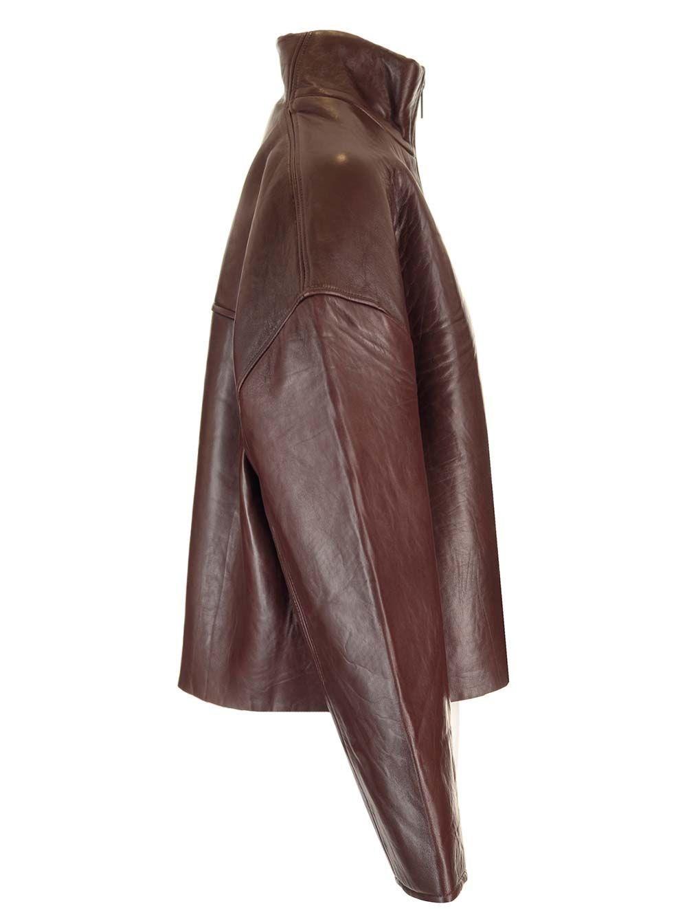 Al Duca D'Aosta Remain Bonded Leather Jacket Consegna Veloce