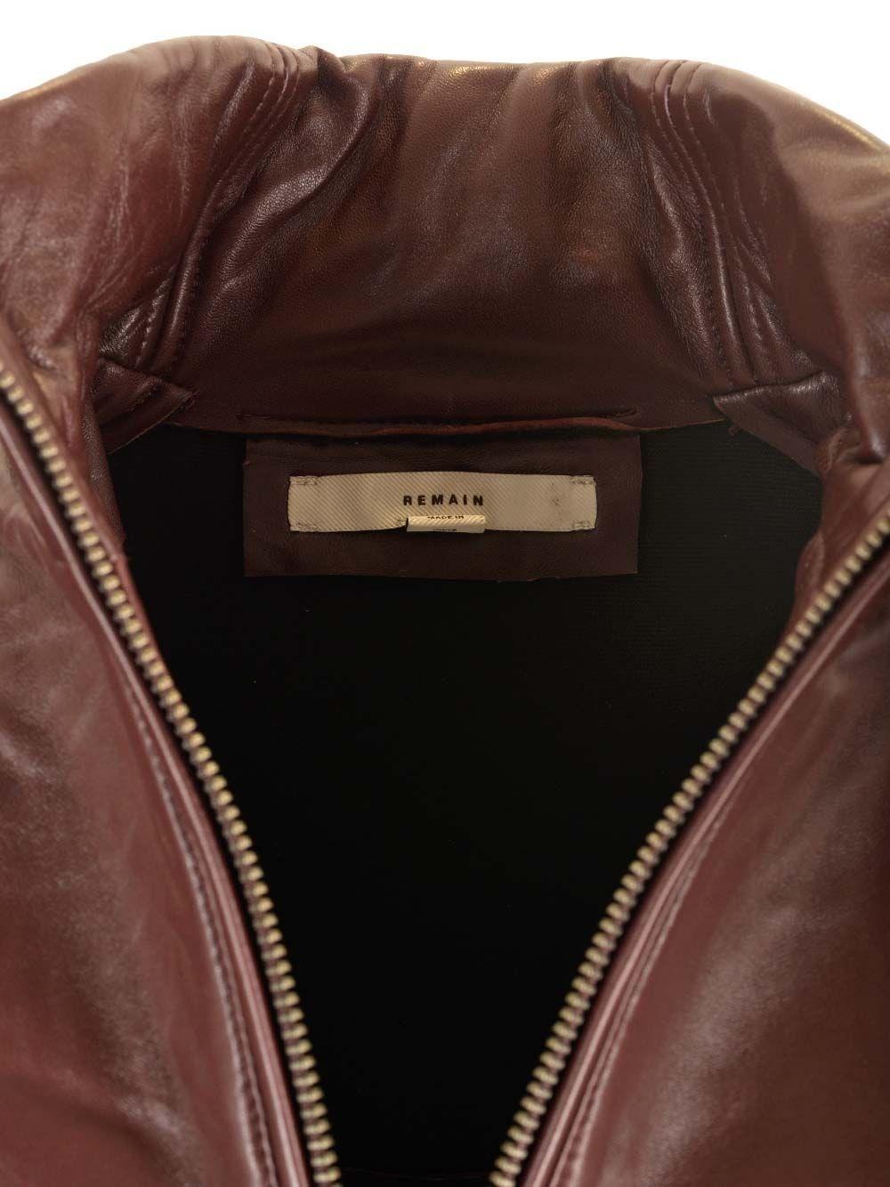 Al Duca D'Aosta Remain Bonded Leather Jacket Consegna Veloce