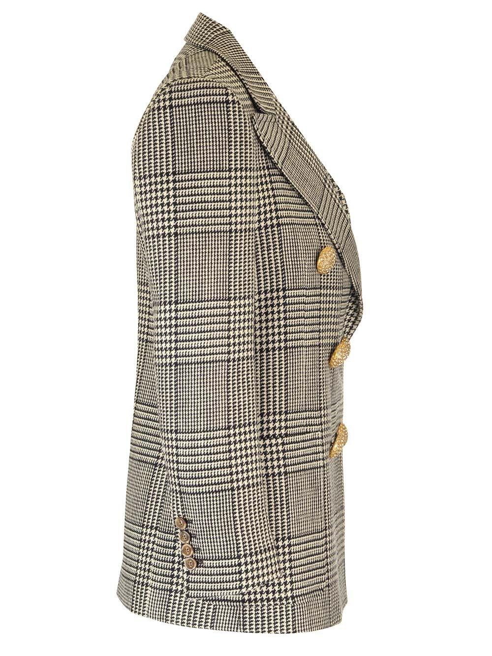 Al Duca D'Aosta Valentino Garavani Blazer in lana pied de poule Presa