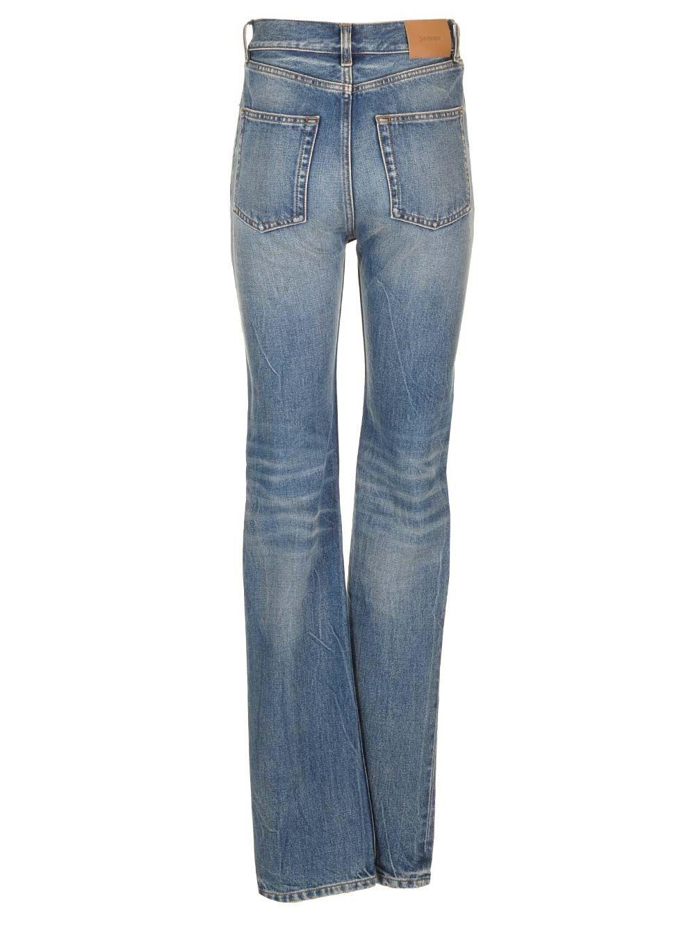 Al Duca D'Aosta Saint Laurent Jeans slim-fit anni 90 Saldi