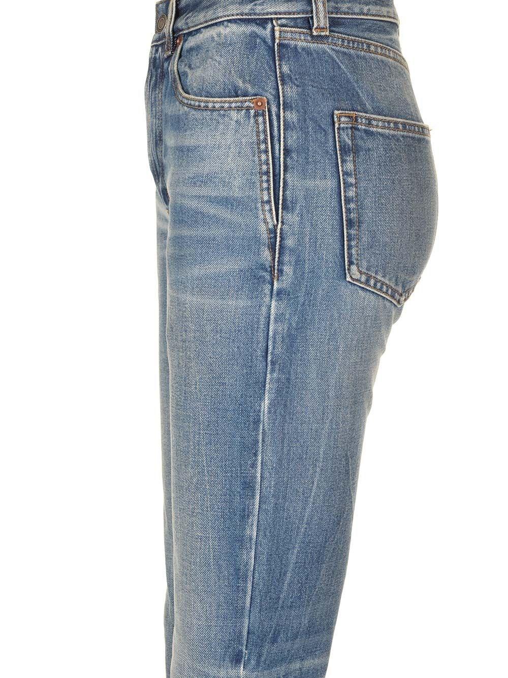 Al Duca D'Aosta Saint Laurent Jeans slim-fit anni 90 Saldi