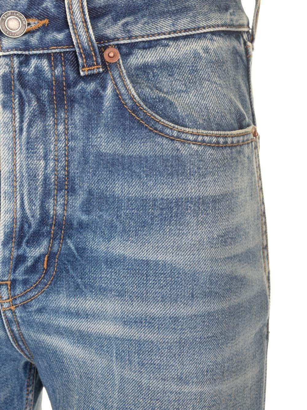 Al Duca D'Aosta Saint Laurent Jeans slim-fit anni 90 Saldi