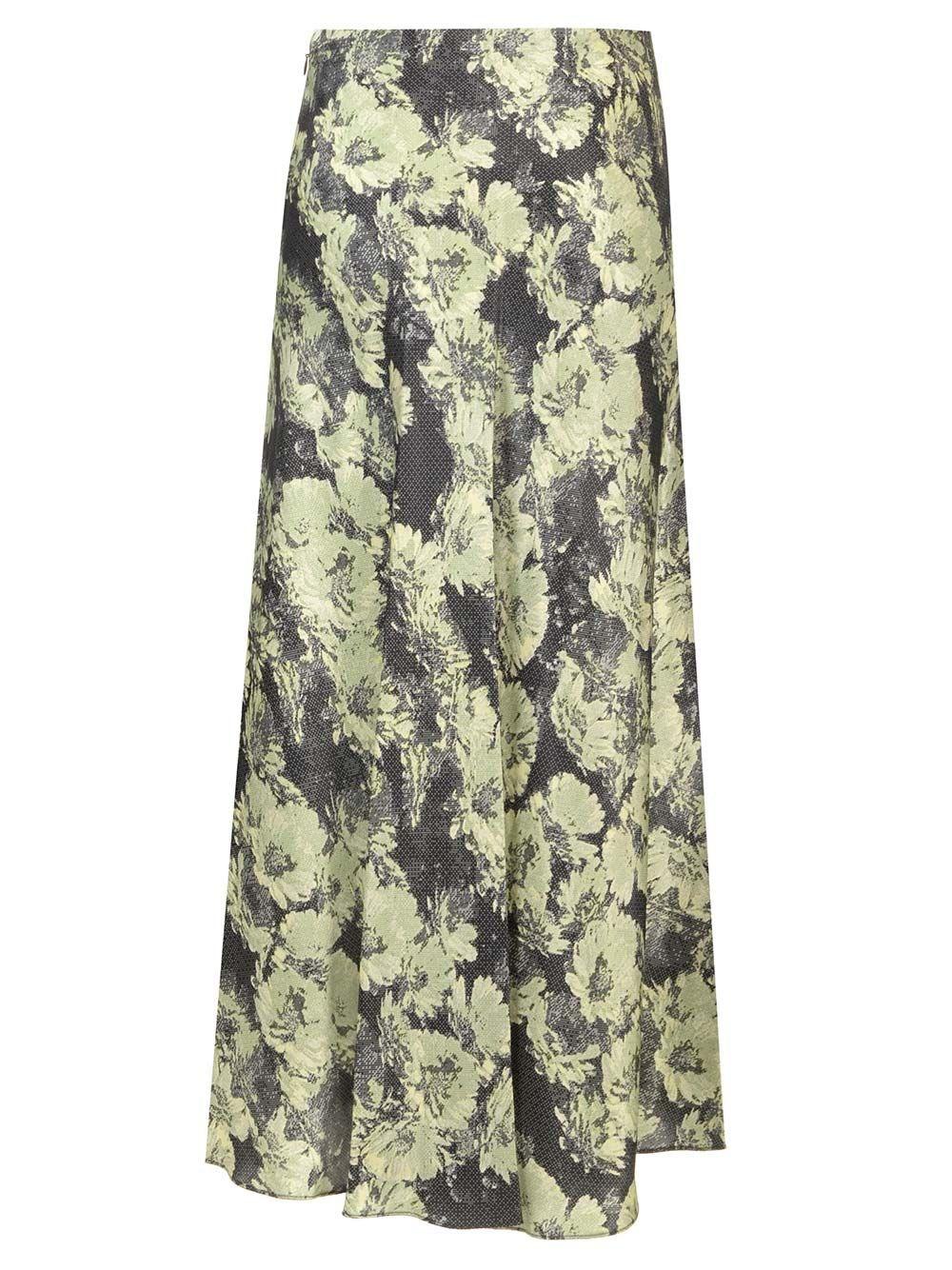 Al Duca D'Aosta Tory Burch Gonna in satin stampato Vendita Calda