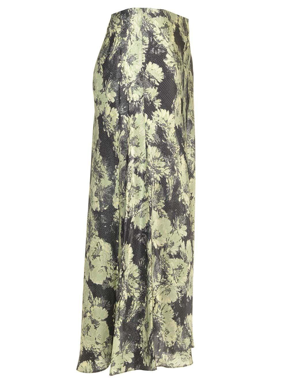 Al Duca D'Aosta Tory Burch Gonna in satin stampato Vendita Calda