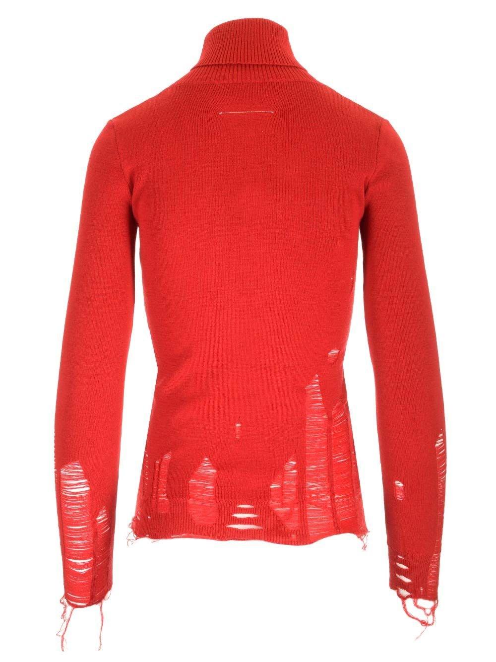 Al Duca D'Aosta Mm6 Maison Margiela Dolcevita distressed Prezzo di fabbrica