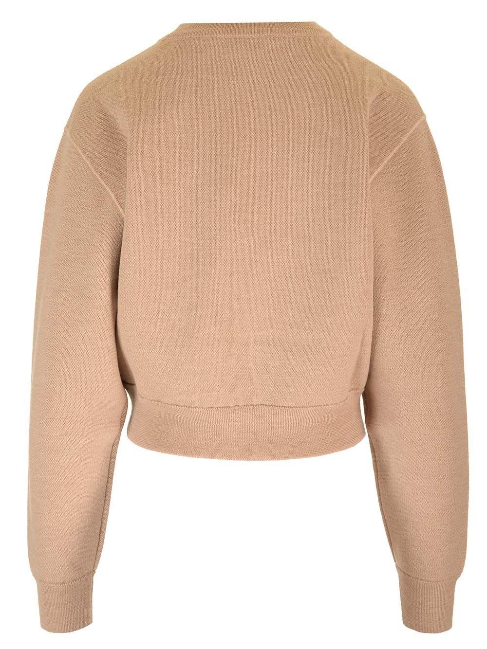 Al Duca D'Aosta Chloe' Pullover con logo in maglia di lana Flash Sale