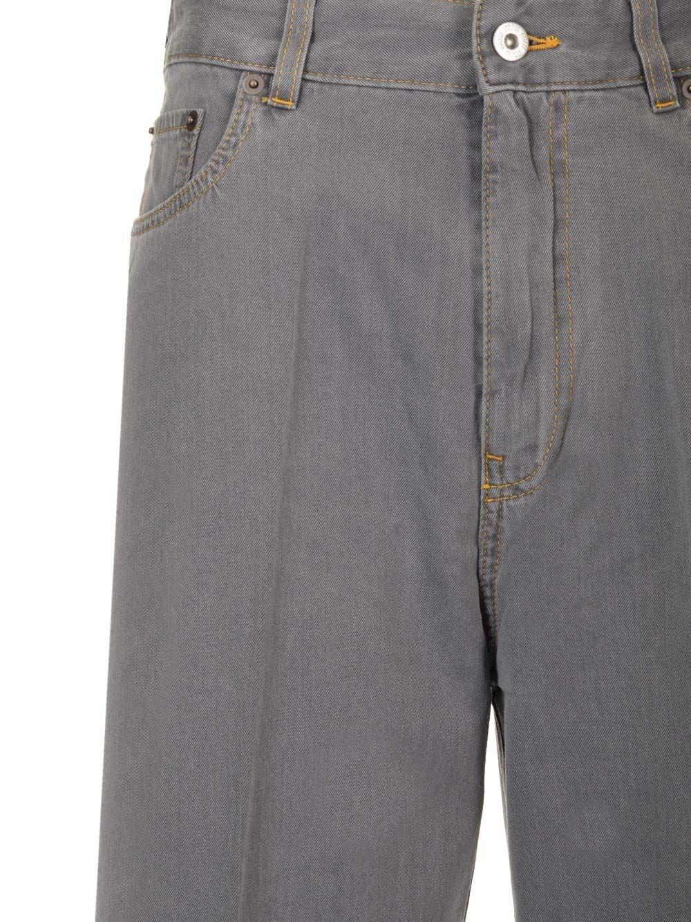Al Duca D'Aosta Miu Miu Pantaloni in denim chambray Nuovi prodotti