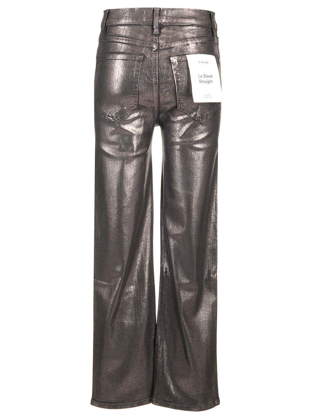 Al Duca D'Aosta Frame Jeans spalmato "Le sleek straight" Offerte stagionali