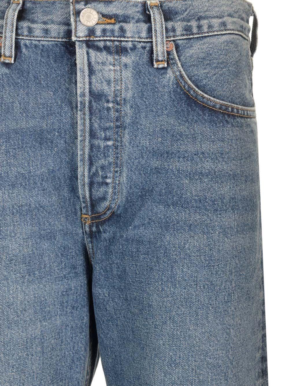 Al Duca D'Aosta Agolde Jeans "Fran" con risvolto Rilascio limitato