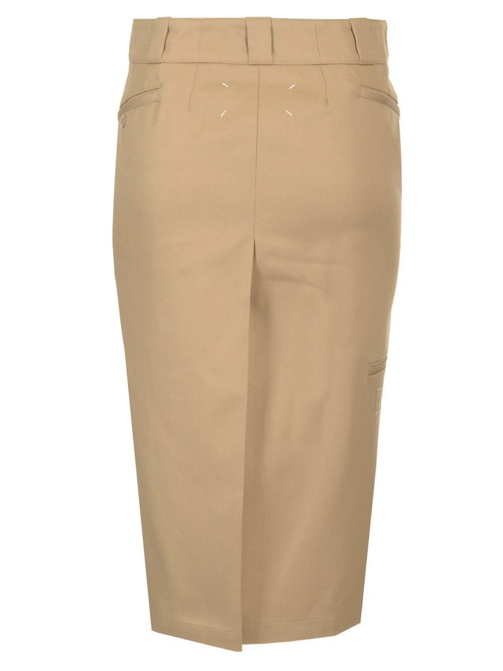 Al Duca D'Aosta Maison Margiela Gonna midi in gabardina Offerta speciale della fabbrica
