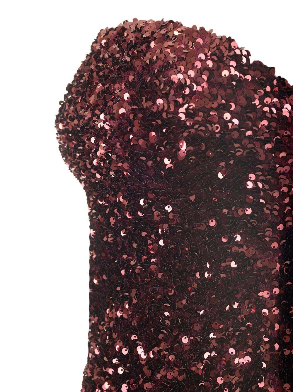 Al Duca D'Aosta Al Duca D'aosta Abito bustier in paillettes Trasporto libero internazionale
