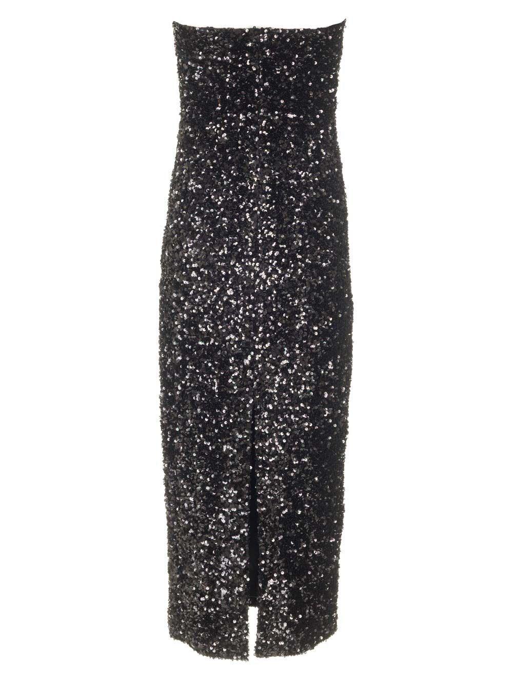 Al Duca D'Aosta Al Duca D'aosta Abito bustier in paillettes In vendita