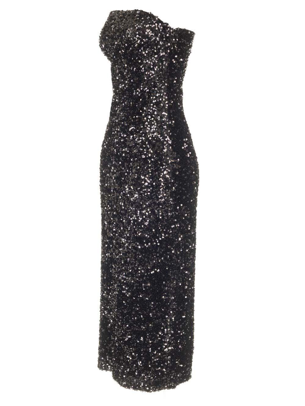 Al Duca D'Aosta Al Duca D'aosta Abito bustier in paillettes In vendita