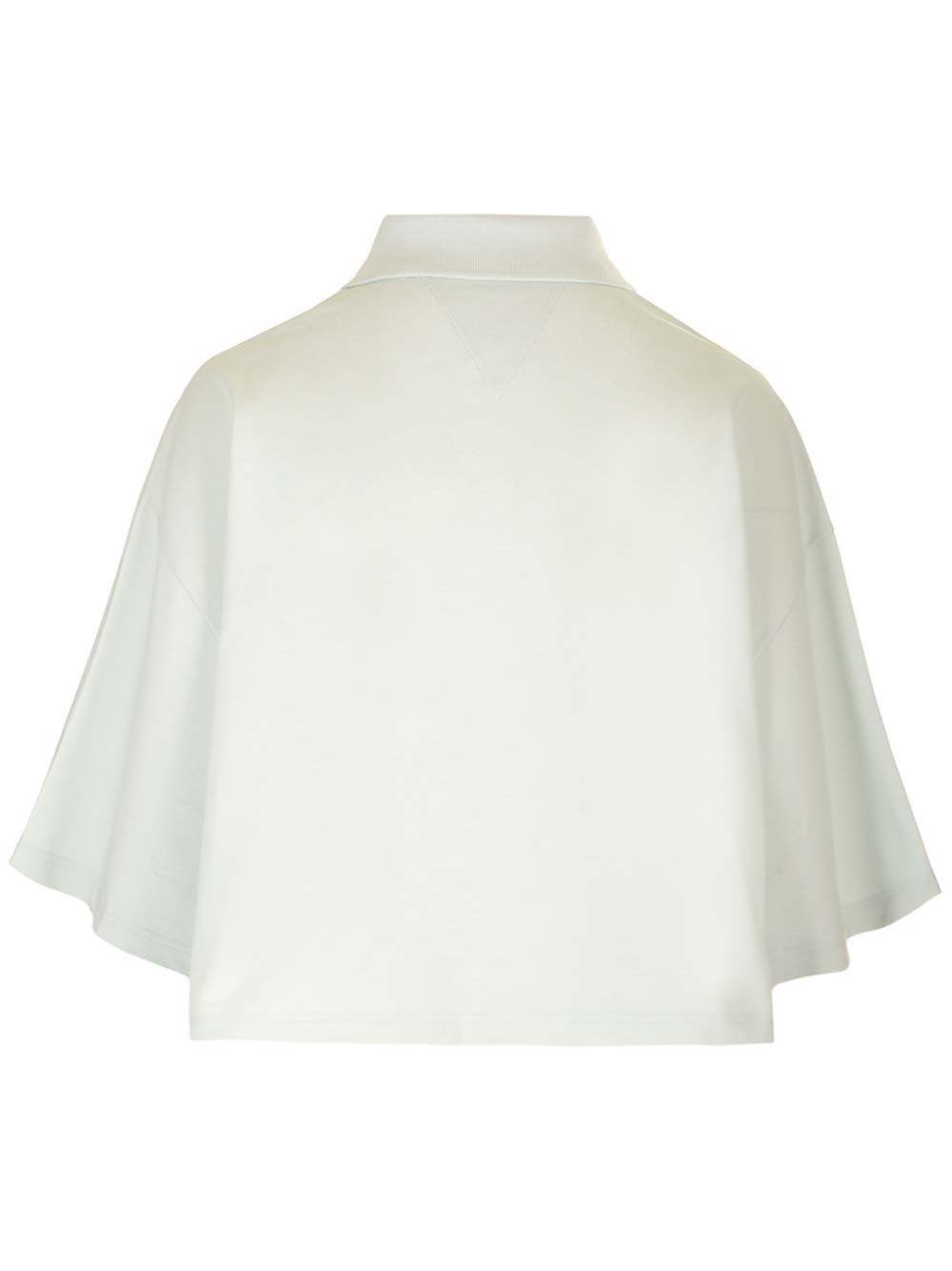 Al Duca D'Aosta Bottega Veneta Polo crop in piquet Fornitura limitata
