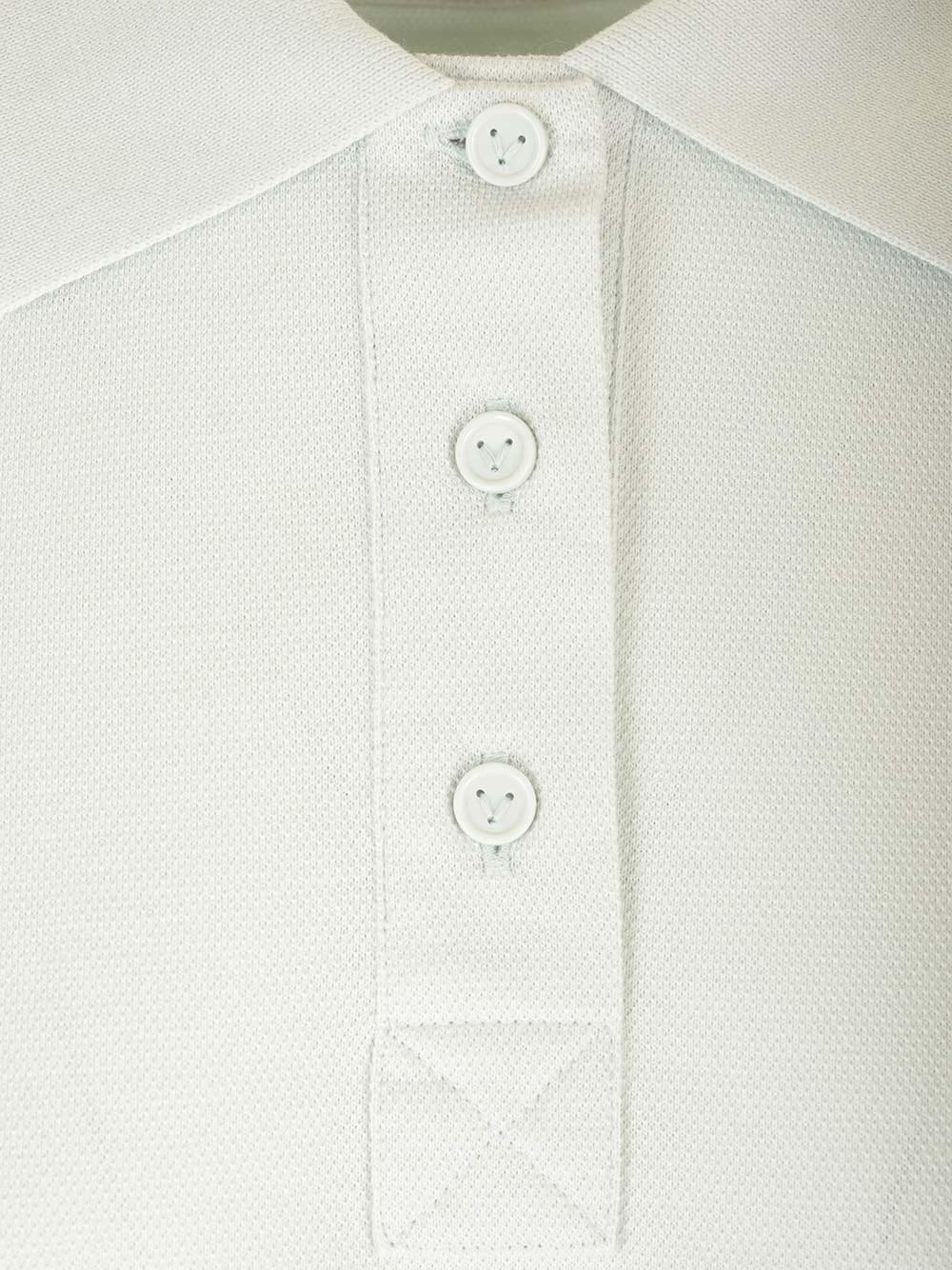 Al Duca D'Aosta Bottega Veneta Polo crop in piquet Fornitura limitata