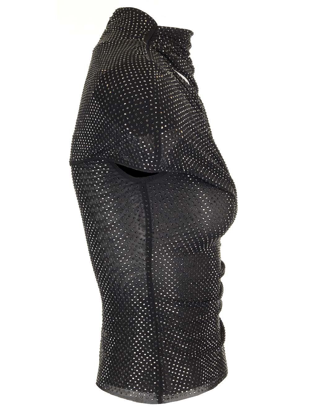 Al Duca D'Aosta Self-portrait Top in mesh Shopping online
