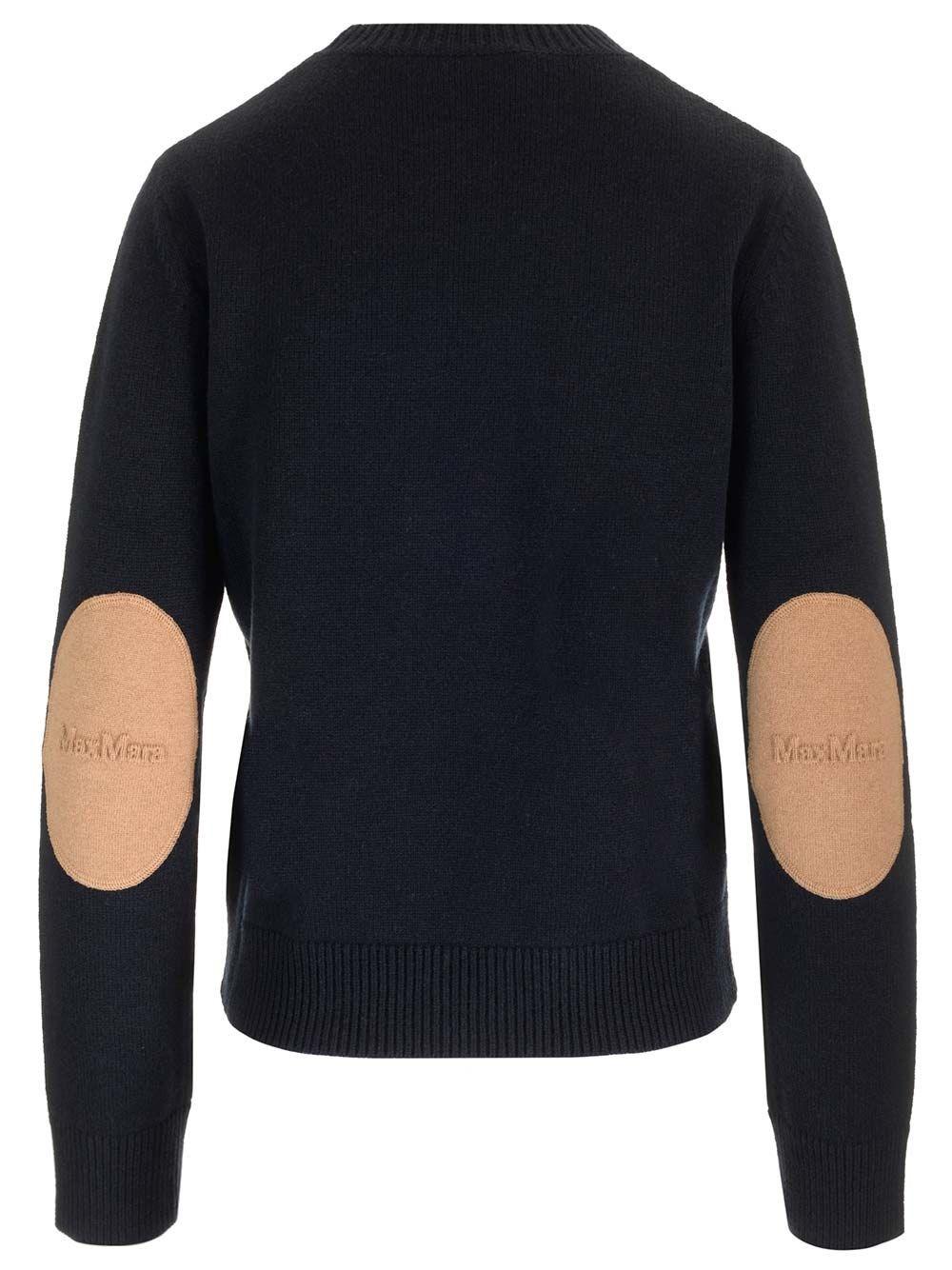 Al Duca D'Aosta 's Max Mara Maglione "Fedora" con toppe Offerta Pasqua