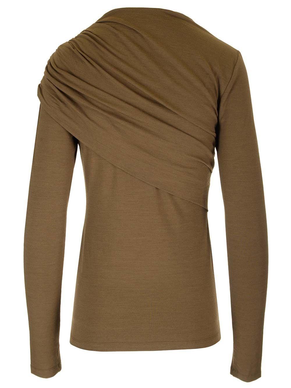 Al Duca D'Aosta Isabel Marant Top "Asna" jersey di lana Grandi sconti