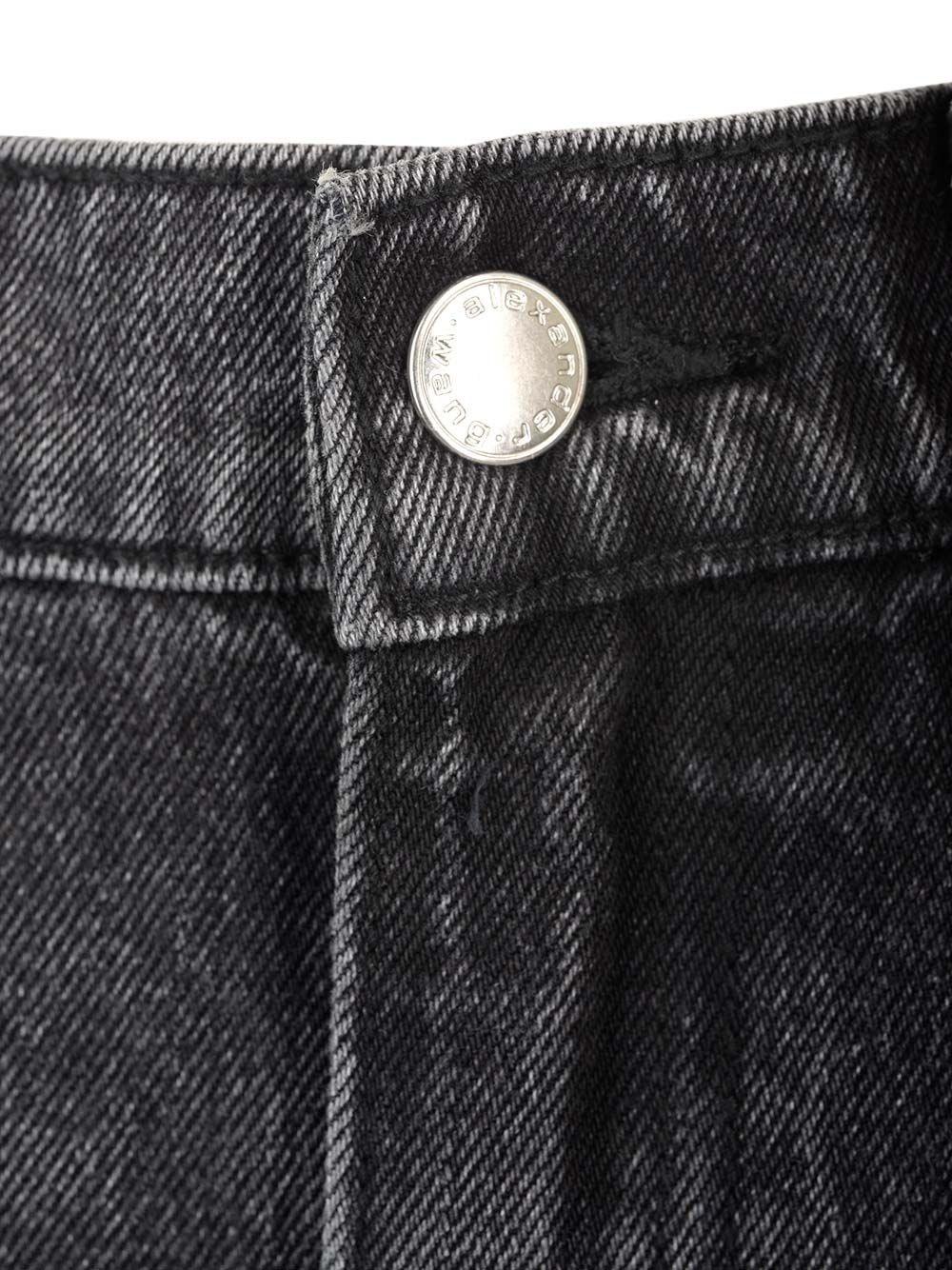 Al Duca D'Aosta Alexander Wang Jeans con patch logo Ultimi due giorni