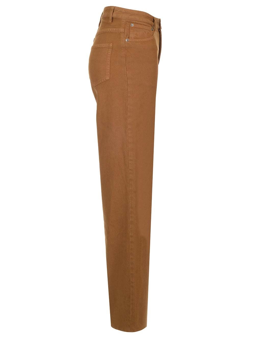 Al Duca D'Aosta A.p.c. Jeans "Elisabeth" nocciola Ultimo giorno