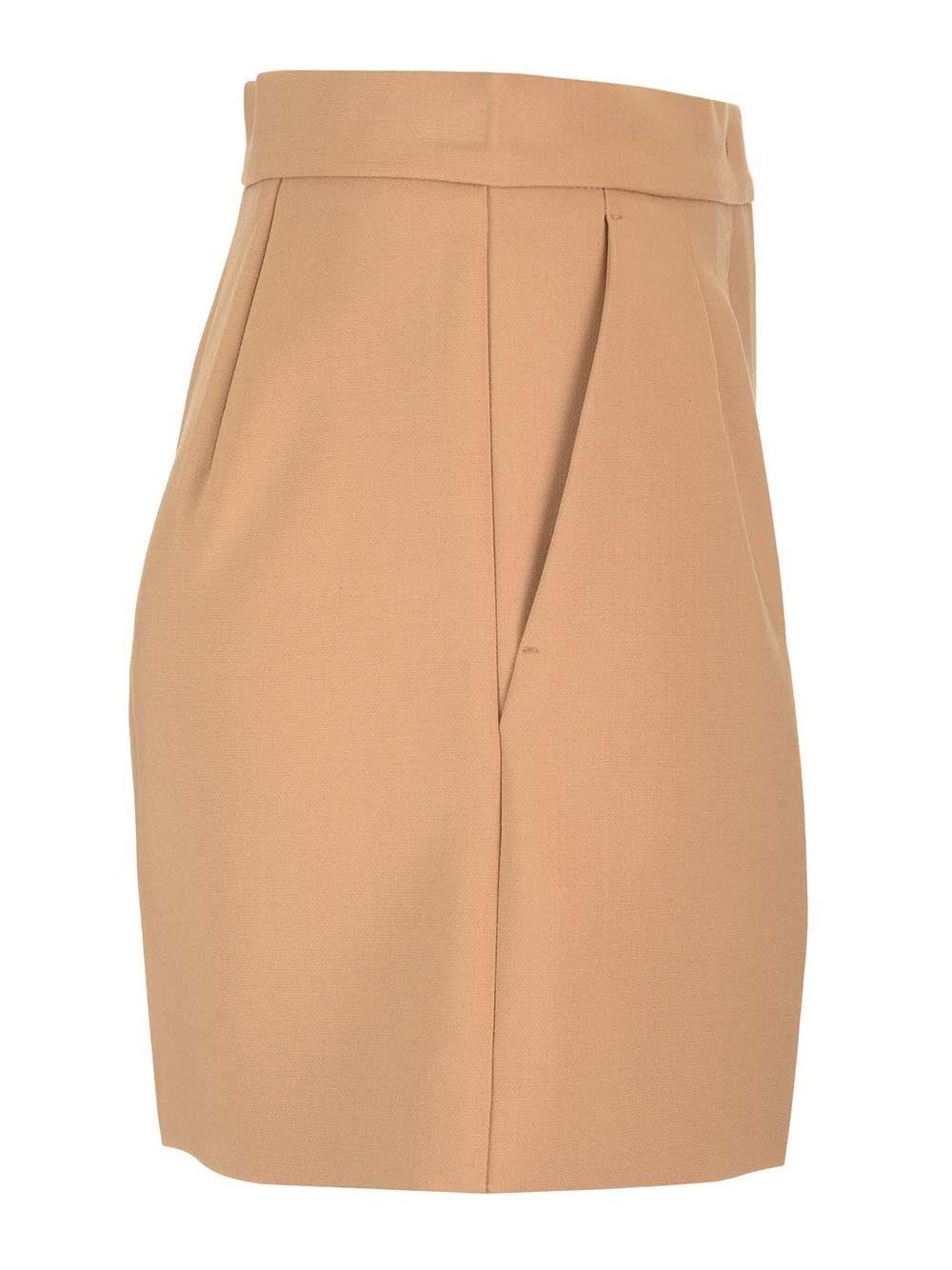 Al Duca D'Aosta Max Mara Short in tela di lana Solo un giorno rimasto