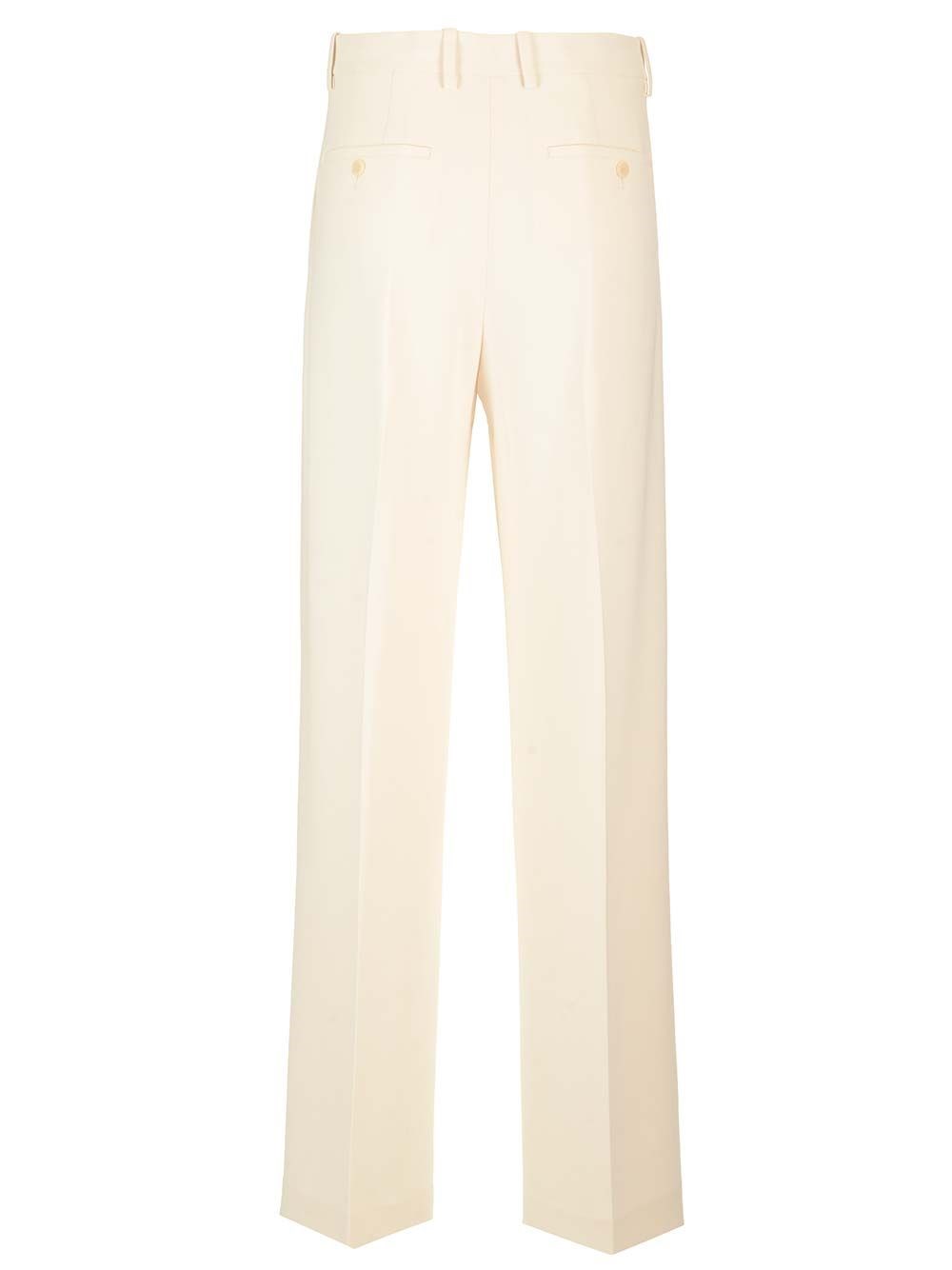 Al Duca D'Aosta Theory Pantaloni casual in crepe Super sconto